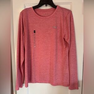 NWT Under Armour women’s Athletic Performance HeatGear Long Sleeve Pink/Berry